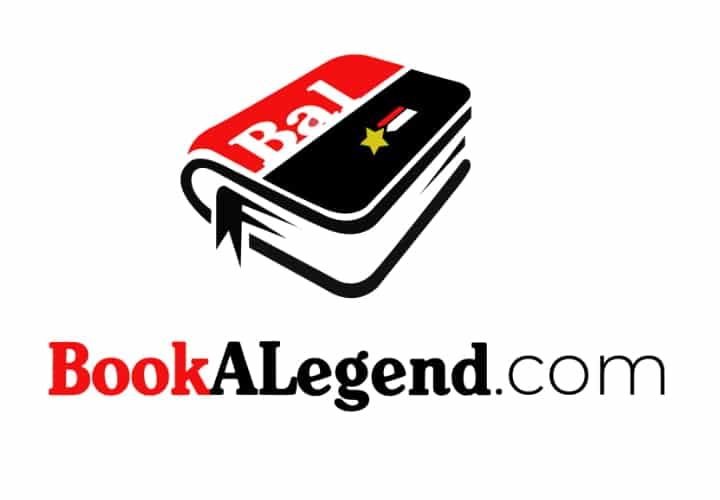 Book A Legend Logo